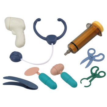 Zestaw Małego Doktora Stetoskop Światła Niebieski