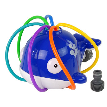 Wieloryb Fontanna Wodna Niebieska Ogród