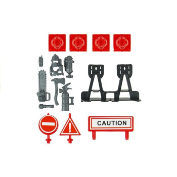 Duży Zestaw Straz Pożarna Kask Quad Strażacki