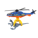 Helikopter Śmigłowiec Park Dinozaurów Zestaw Niebieski Dino Park