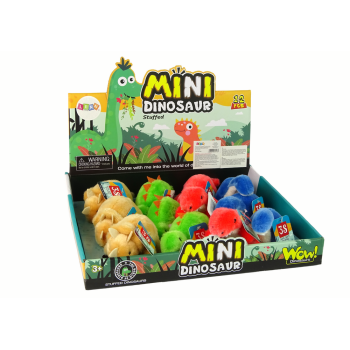 Mini Pluszak Zwierzątko Dinozaur 4 Gatunki