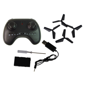 Samolot Dron RC Niebieski Myśliwiec Zdalnie Sterowany Pilot