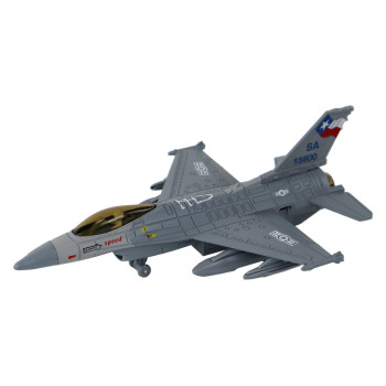 Model Samolotu Z Napędem Frykcyjnym Granatowy lub Szary