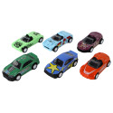 Zestaw Pojazdów Napęd Frykcyjny W Skrzynce Metal 6 ele