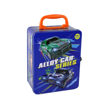 Zestaw Pojazdów Z Napędem Autka 12 ELE Metal 1:64