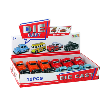 Resorak Z Napędem Frykcyjnym Auto Osobowe Pick Up 4 Kolory