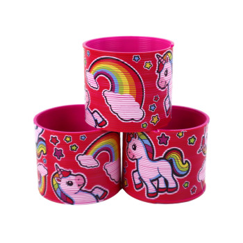 Kultowa Sprężyna Różowa Jednorożec Relaksacyjna 6CM