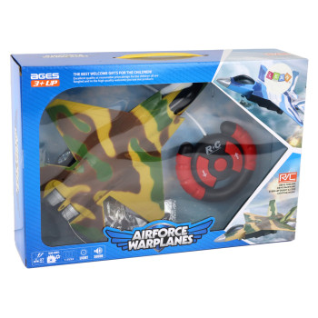 Myśliwiec Zdalnie Sterowany RC Samolot Wojskowy Moro