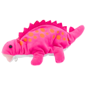 Pluszowy Dinozaur Piórnik Schowek Zawieszka Różowy