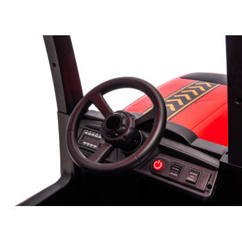 Traktor Na Akumulator A011 24V Czerwony