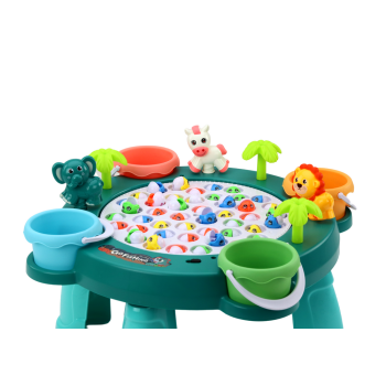 Gra Zręcznościowa Łowienie Rybek Stoliczek Zielony