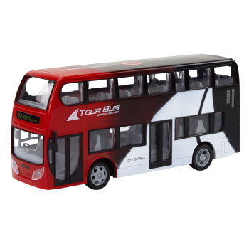 Autobus Dwupiętrowy Zdalnie Sterowany RC Światła