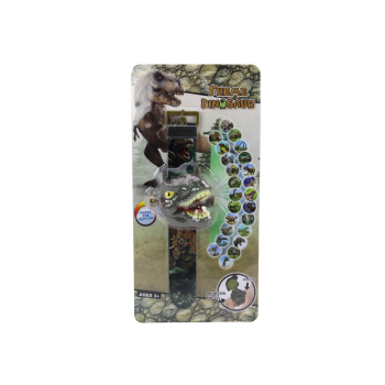 Zegarek Projektor 3D Dinozaur Tyranozaur Rex 22cmx 6,5cm x 4,5cm