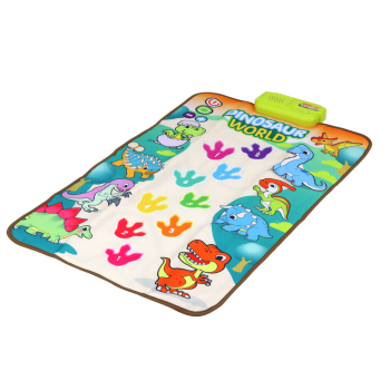 Mata Taneczna Edukacyjna Interaktywna Dinozaury Światła Dźwięki