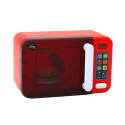 Kuchenka Mikrofalowa Mikrofala Zabawkowa Czerwona Dodatki