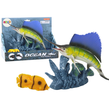 Figurka Ryba Miecznik Włócznik Rafa Koralowa Rybki