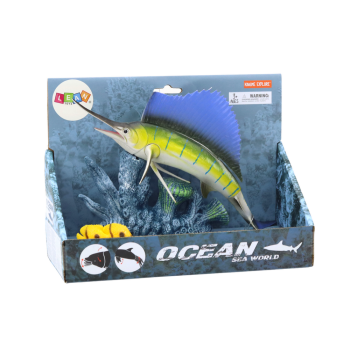 Figurka Ryba Miecznik Włócznik Rafa Koralowa Rybki