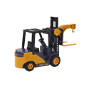 Wózek Widłowy Z Hakiem Regulowany Napęd Frykcyjny Żółty