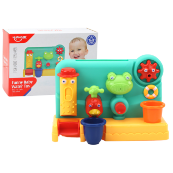 Zabawka Do Kąpieli Dla Dzieci Fontanna Młynek Żabka Kran