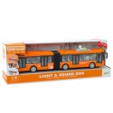 Autobus Przegubowy Miejski 1:16 Napęd Światła Dźwięki Napęd Pomarańczowy