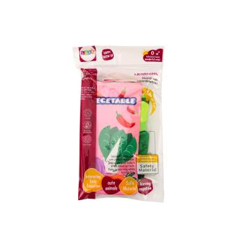 Książeczka Miękka Warzywa Szeleszcząca Piszcząca Kolorowa Dla Niemowląt