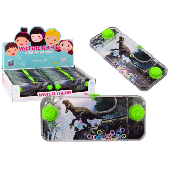 Gra Wodna Zręcznościowa Dinozaur Welociraptor Konsola Pad Zielony