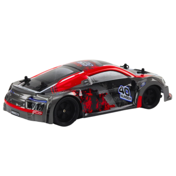 Autko Zdalnie Sterowane RC 1:18 Gumowe Koła Drift Czerwony