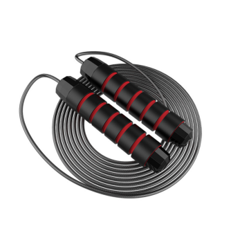 Skakanka Łożyskowa Do Ćwiczeń z Rączką Piankową Regulowana 3m