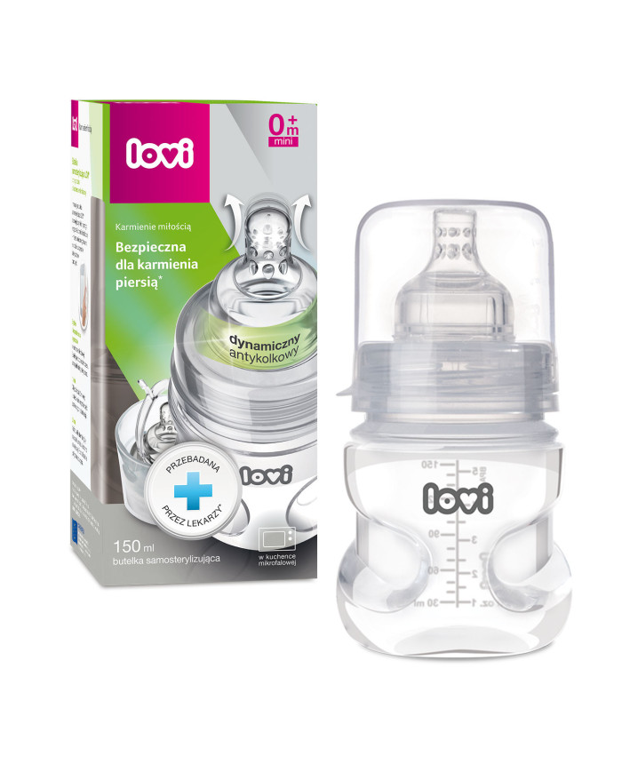 Butelka samosterylizująca 150 ml LOVI