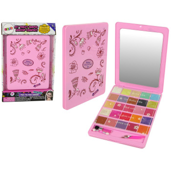 Zestaw Piękności Paletka Lusterko Cienie Błyszczyk