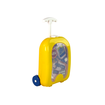 Zestaw Lekarski w Plecaku Doktor Stetoskop Nożyczki Żółty