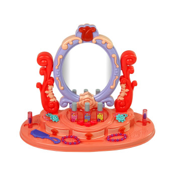 Toaletka Do Makijażu Z Lustrem Światła Dźwięk Róża