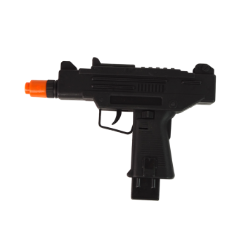 Pistolet Czarny Dla Dzieci Wibracje Dźwięk