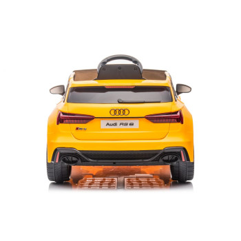 Pojazd na Akumulator Audi RS6 BRD-2118 Żółty