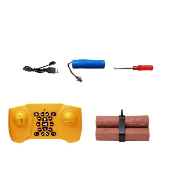 Zdalnie Sterowany Wózek Widłowy Obrót 360 stopni Świecące Koła