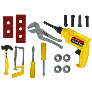 Zestaw Majsterkowicza Wiertarka Młotek Śrubokręty