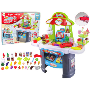 Zestaw Supermarket Skaner Artykuły Spożywcze Dla Dzieci