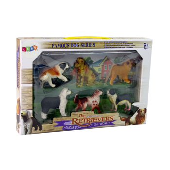 Zestaw Figurek Psy Rasowe 6 elementów