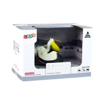 Duża Figurka Kolekcjonerska Pelikan Ptak Zwierzęta Świata