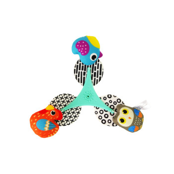 Karuzela Dla Niemowląt Do Łóżeczka Wózka Kolorowe Ptaszki Melodia