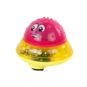 Piłka Wodna UFO Diody Wesoła Muzyka Różowa