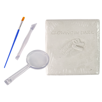 Zestaw Archeologiczny Wykopaliska Dinozaur Szkielet 3D Brachiosaurus Hologram