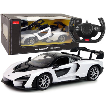 Auto R/C McLaren Senna Rastar 1:14 Biały Na Pilota