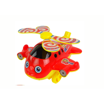 Wesoły Samolot Pchacz Kij Dzwonek Czerwony