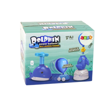 Balonowa Wyrzutnia Delfin Samochód Aerodynamiczny