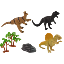 Zestaw Figurek Dinozaury w Tubie Park Akcesoria 12 El.