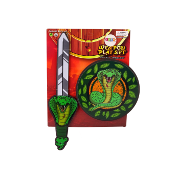 Zestaw Rycerza Z Pianki EVA Miecz Tarcza Wąż