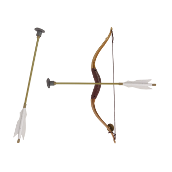 Strój Kostium Samuraja Rycerza Zestaw Łuk Miecz