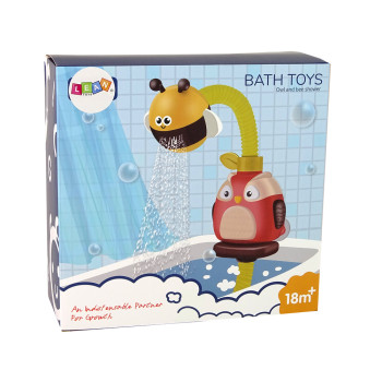 Zabawka Do Kąpieli Sówka Prysznic Pszczółka