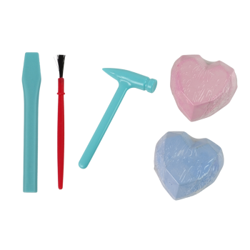 Zestaw DIY Syrena Fioletowa Skarby Wykopaliska